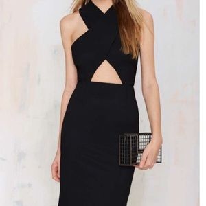NWOT Nasty Gal Black Sexy Dress
